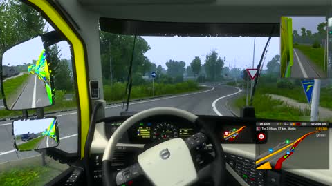 Euro Truck Simulator 2 4K 60FPS viajando ouvindo Queen