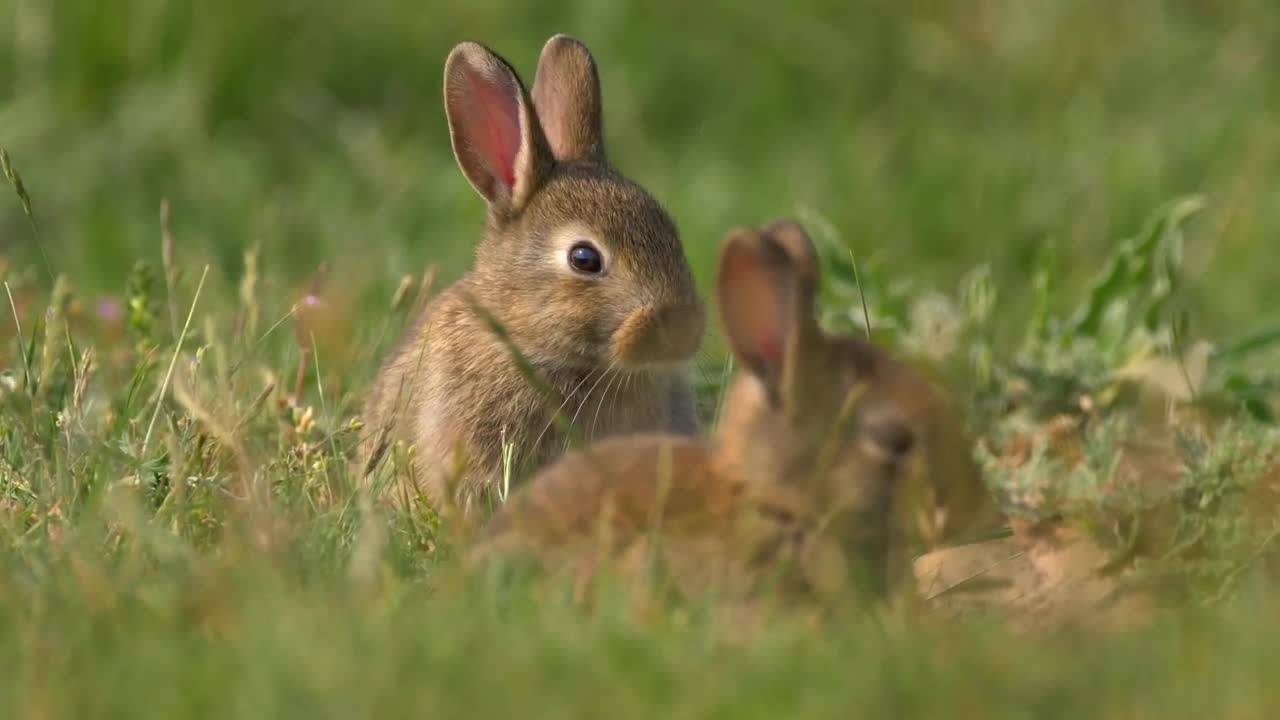 Looking for European Rabbit in eating