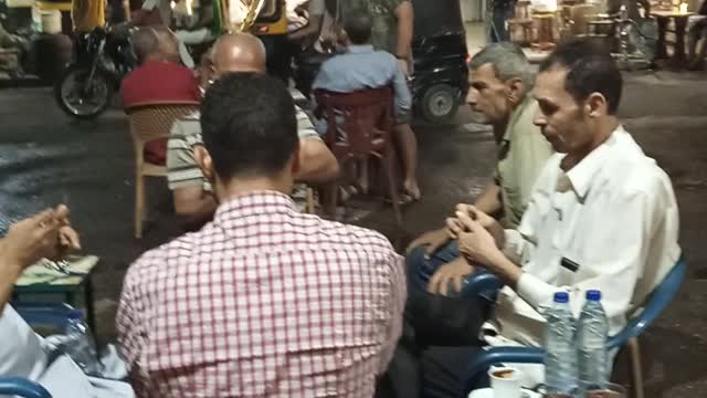 An Egyptian coffee shop and the streets of Egypt are wonderful without competition