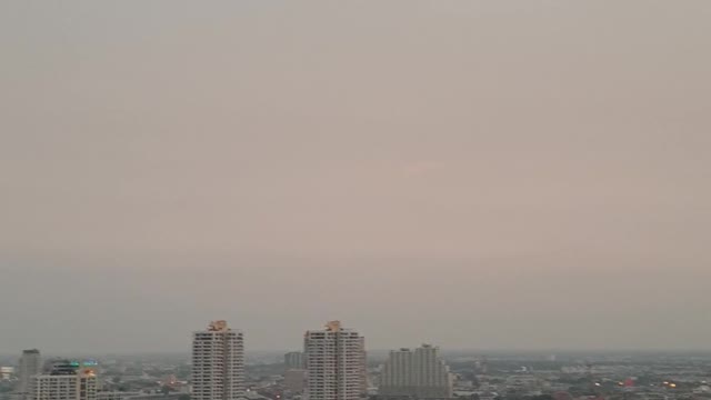 Bangkok View from Avani Hotel Swimming Pool.