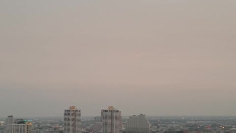 Bangkok View from Avani Hotel Swimming Pool.