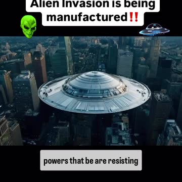 ATTENTION - Alien Invasion is being manufactured!!