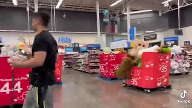 Walmart Shoppers Terrorized by Man Dressed as Teddy Bear