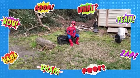 Spiderman Finds a Unicorn