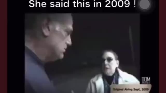 Back in 2009 , she was correct