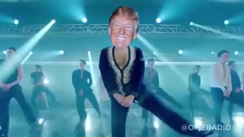 Very funny trump dancing