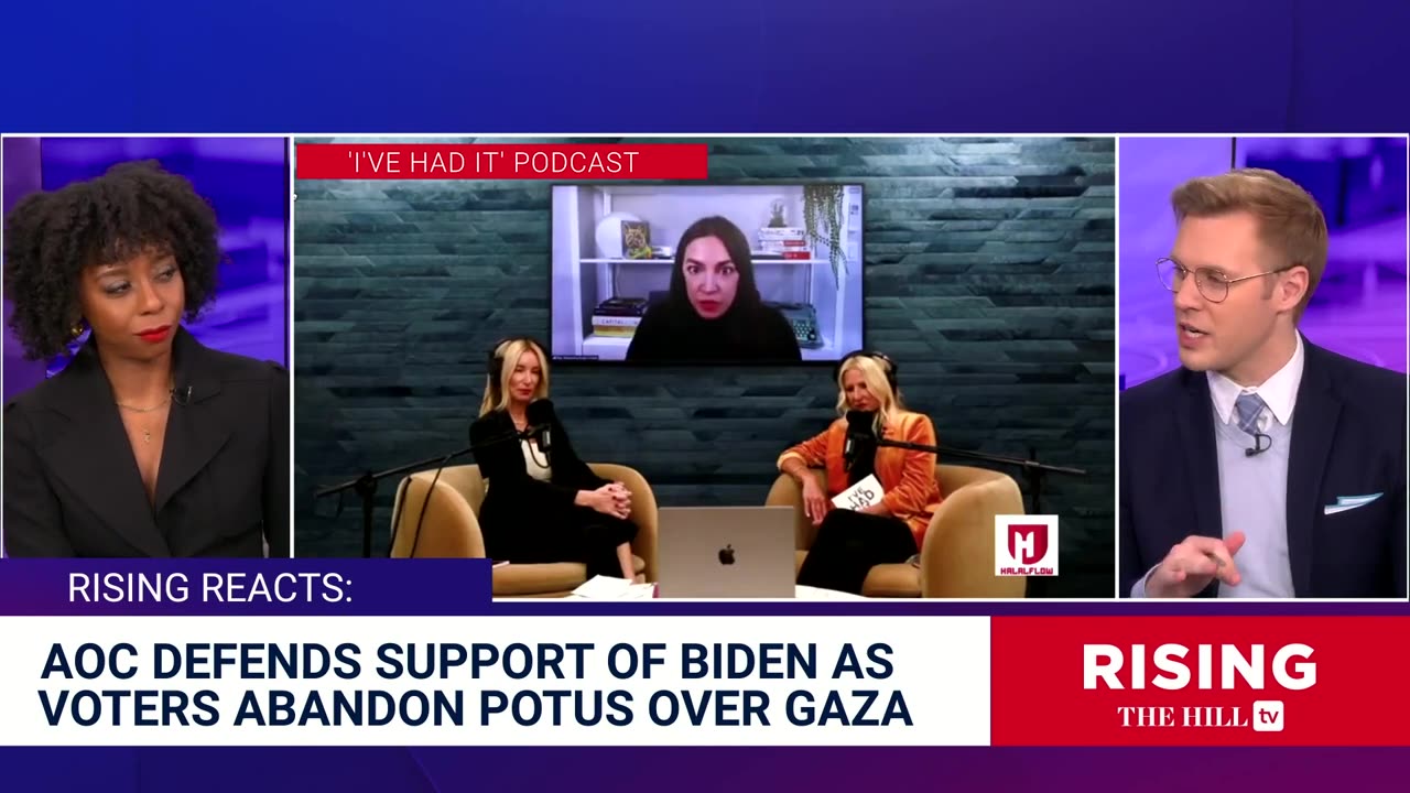 Watch AOC SHAME Disaffected Democratsinto SUCKING IT UP & Voting For Joe Biden: Rising