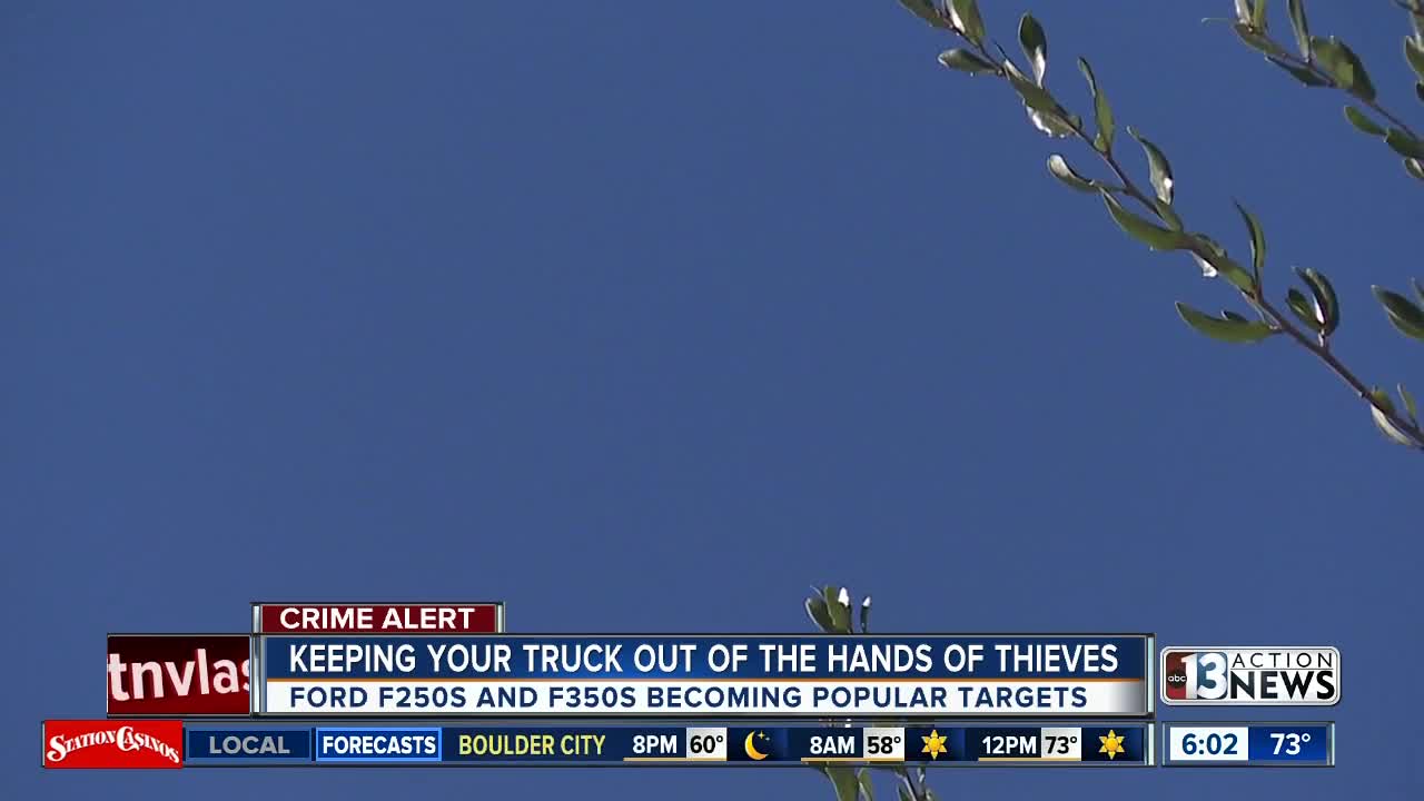 Insurance agent gives advice on how to keep trucks from getting stolen