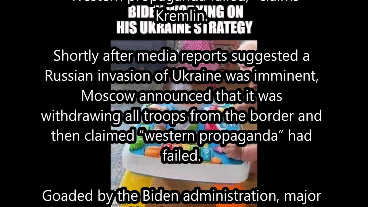 Russia Withdraws As Media Gets It Wrong