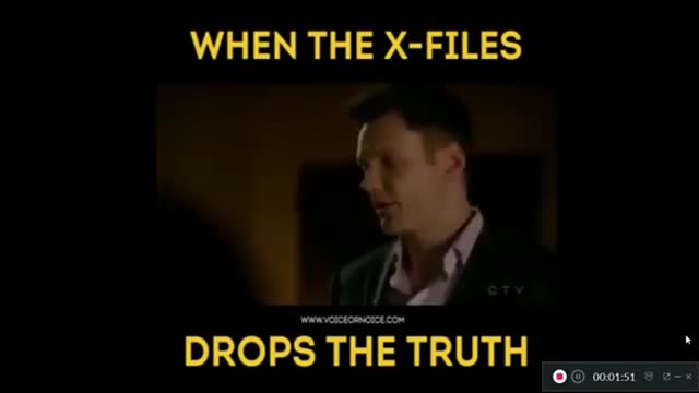 X-FILES EPISODE DROPPING TRUTH BOMB