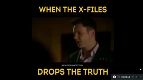 X-FILES EPISODE DROPPING TRUTH BOMB