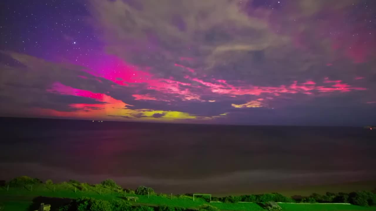 Aurora Australis Halo G8 Storm Hits Half Of Australia