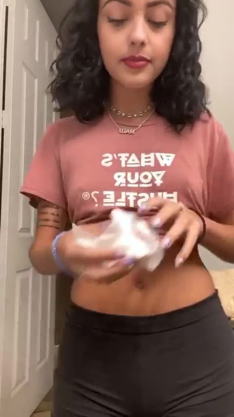 malu trevejo showing the hidden tatto by her bikini line