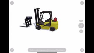 Parts of a forklift