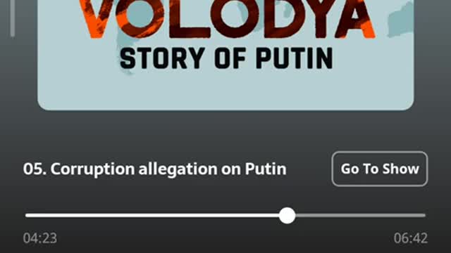 Allegations on Putin .