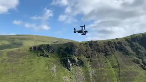 USAF Osprey in Wales