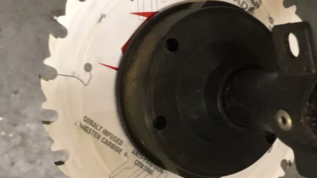 Weed eater saw blade