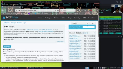 Cbonsai on archlinux manjaro derivaties