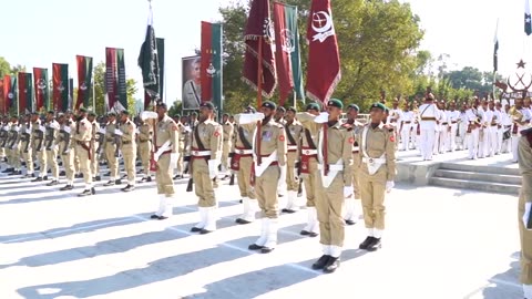 Pakistan army passing out prade
