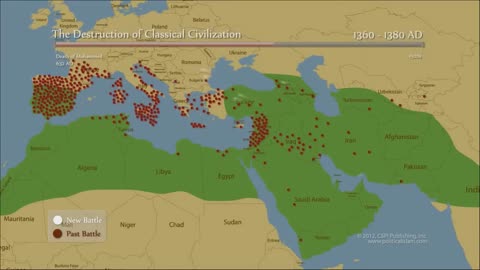 How many times Muslims invaded Europe vs. Europeans invaded Muslim countries?