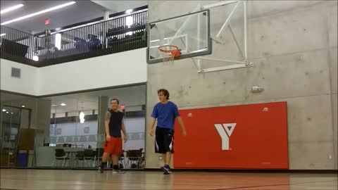 White Kid 5' 8" Dunks!