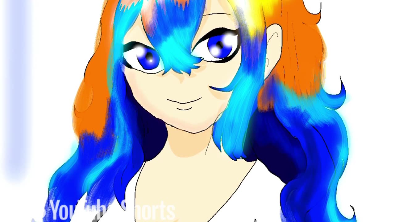 State of New York as an anime girl speedpaint