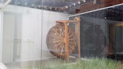 Rain and Waterwheel