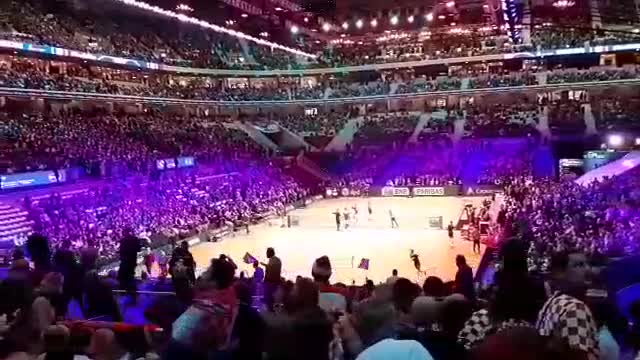 Atmosfera u Lilleu prije meča parova finala Davis Cupa