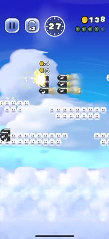 Mario Run 3-2 All Black Coins