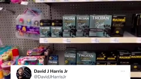 CVS puts adult toys next to children's toys....