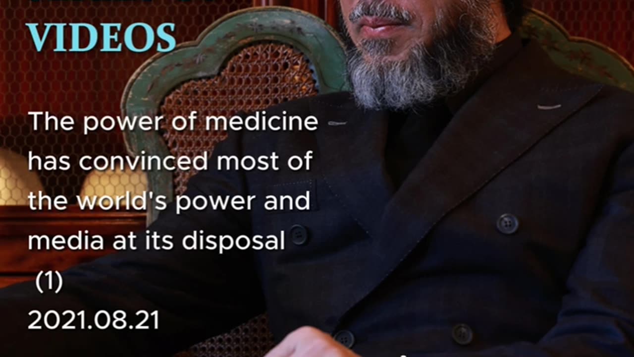 《英文聚焦》 医疗的力量已说服所有它能利用的世界上绝大多的权力和媒体（1） The power of medicine has convinced most of the world's power and media at its disposal (1)