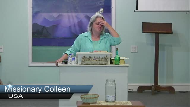 Sunday Morning Service 10/23/2022 Do You Feel Devastated or Defeated By Missionary Colleen