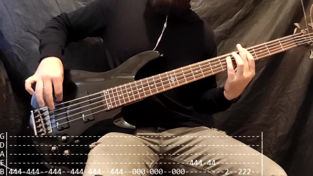 Within Temptation - The Truth Beneath The Rose Bass Cover (Tabs)