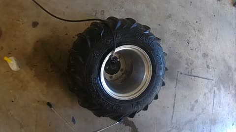 Installing An Inner Tube in a 16.50 Paddle Tire: Not Fun part 2