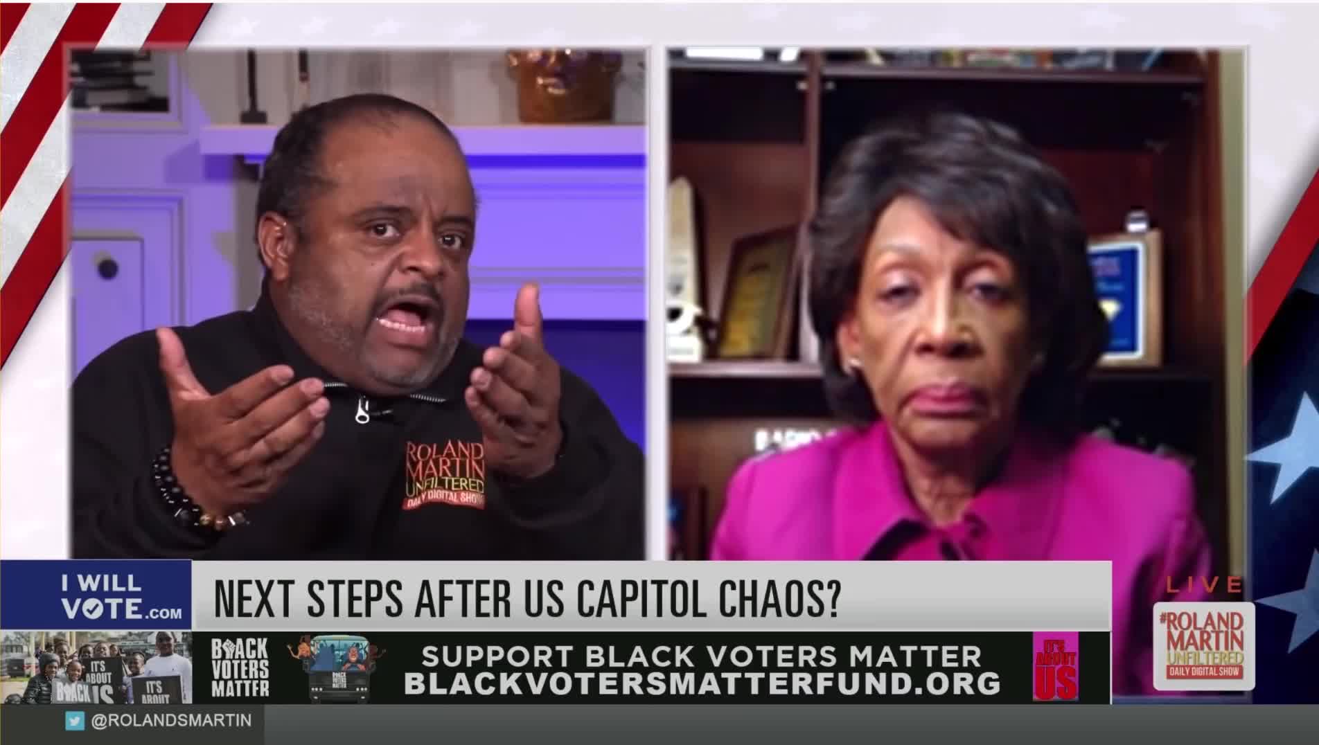 Maxine Water on Capitol Police