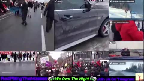 CANADIAN PRIME MURDER JUSTIN TRUDEAU GOES INTO HIDING AS 50,000 TRUCKS DESCEND ON OTTAWA