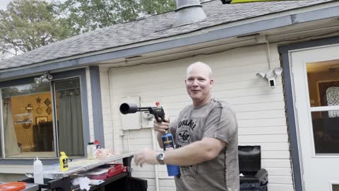 Daniel with Grill Gun April 2021