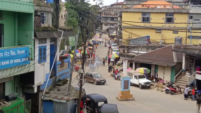 Siaha Town Street View