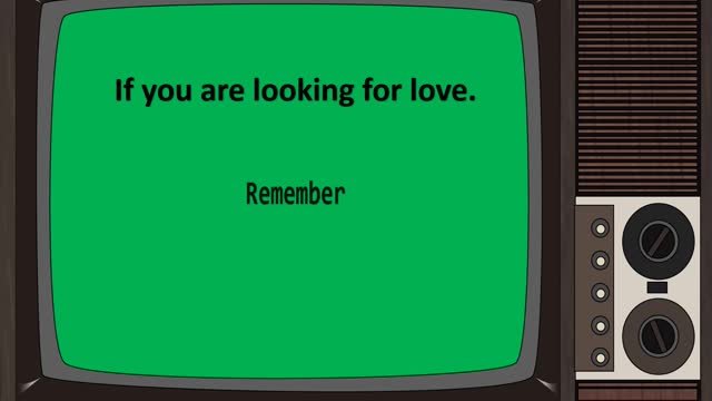 Looking for Love