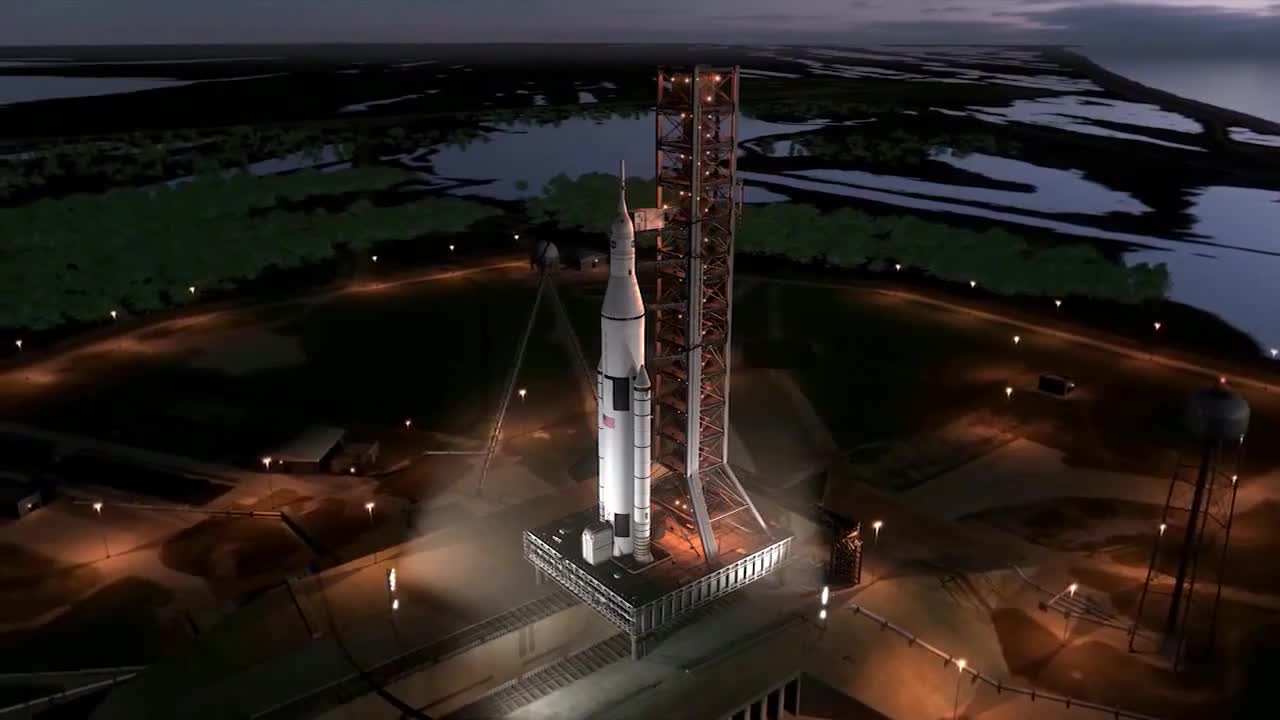 Beautiful Rocket Launch