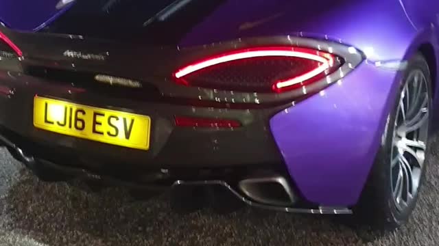 Exclusive Mclaren In Purple