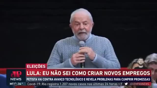 Lula tem Sincericídio e não sabe como criar empregos. Bolsonaro, Eleições 2022