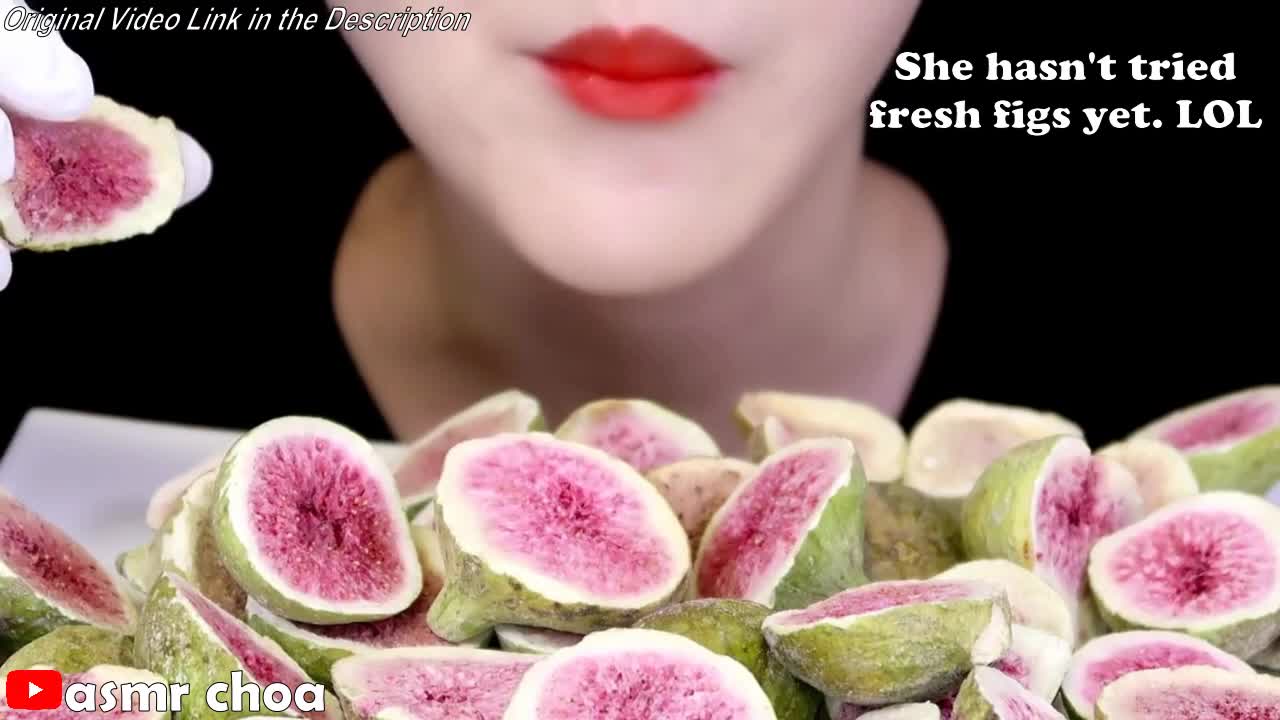 Mukbang frozen fruits