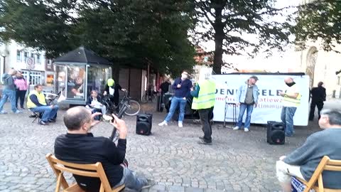 Osnabrück 13.09.21 Spaziergang die Reden Teil 3 : Meinungen Kontrovers