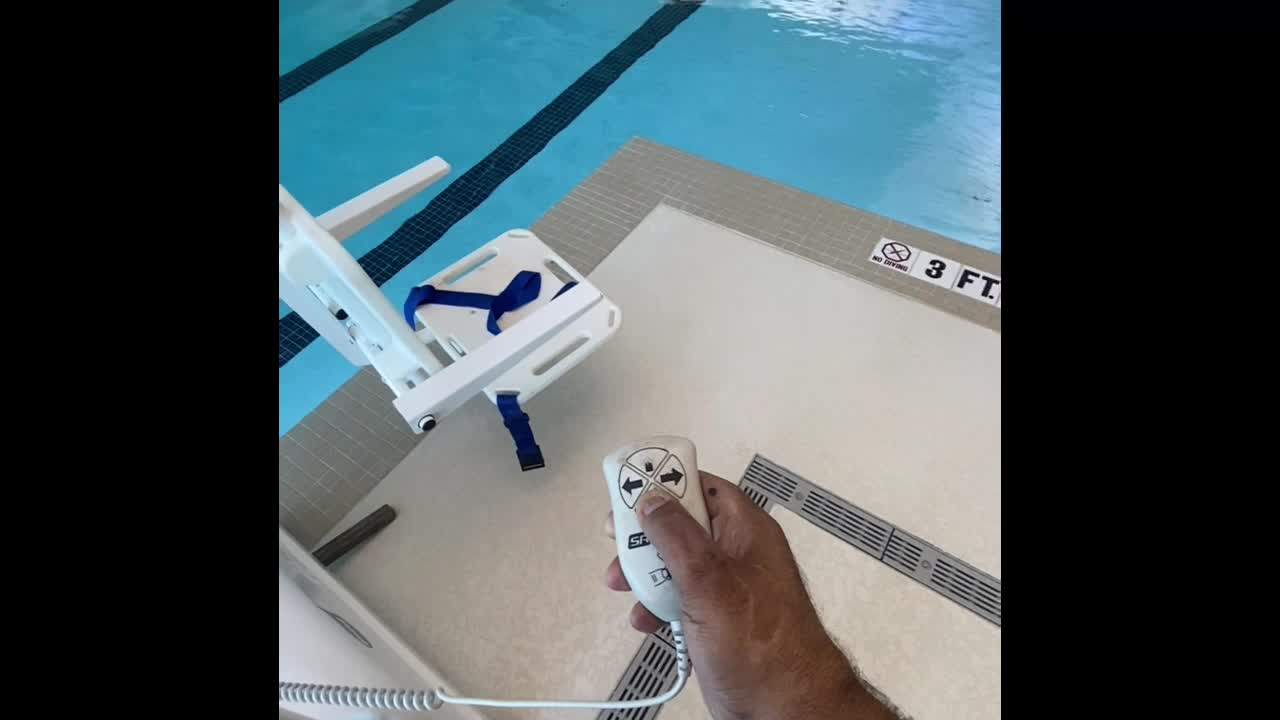 UM wellness. Pool Handicap Lift Chair