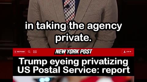 Trump Eyeing Privatizing US Postal Service