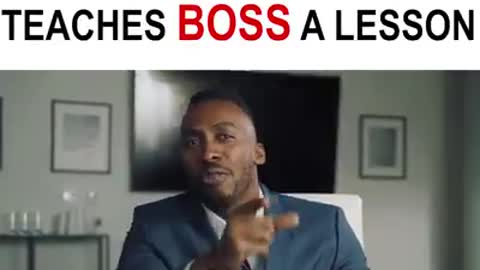 Employee teaches BOSS a lesson true story not funny comedy motivational