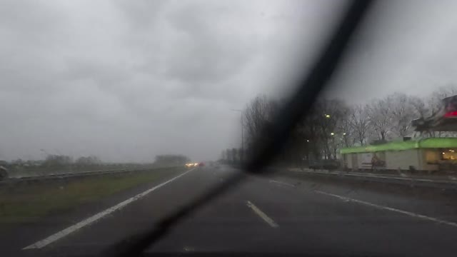 driving in rain