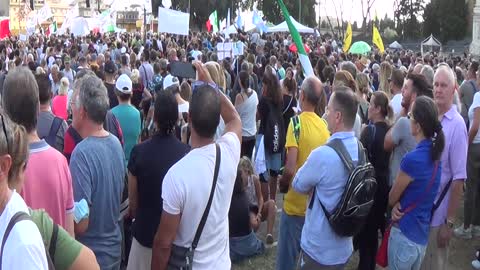 Manifestazione contro il regime , Roma 25 settembre 2021