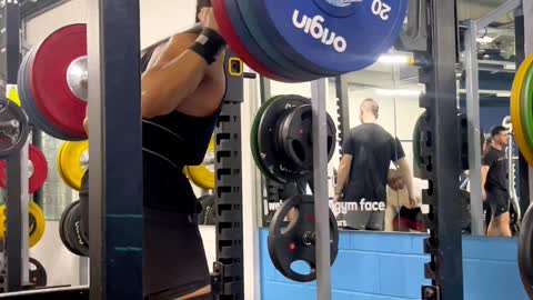 190kg/420lbs Squat PB! At 17!